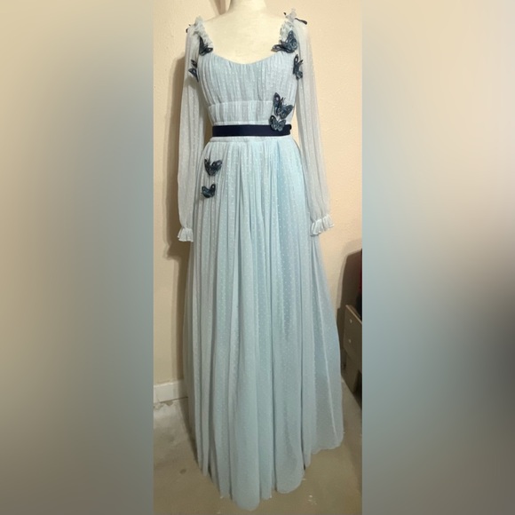 La Femme En Noir Corpse Bride Glitz & Glamour Dress Emily Butterfly Gown - Picture 1 of 17